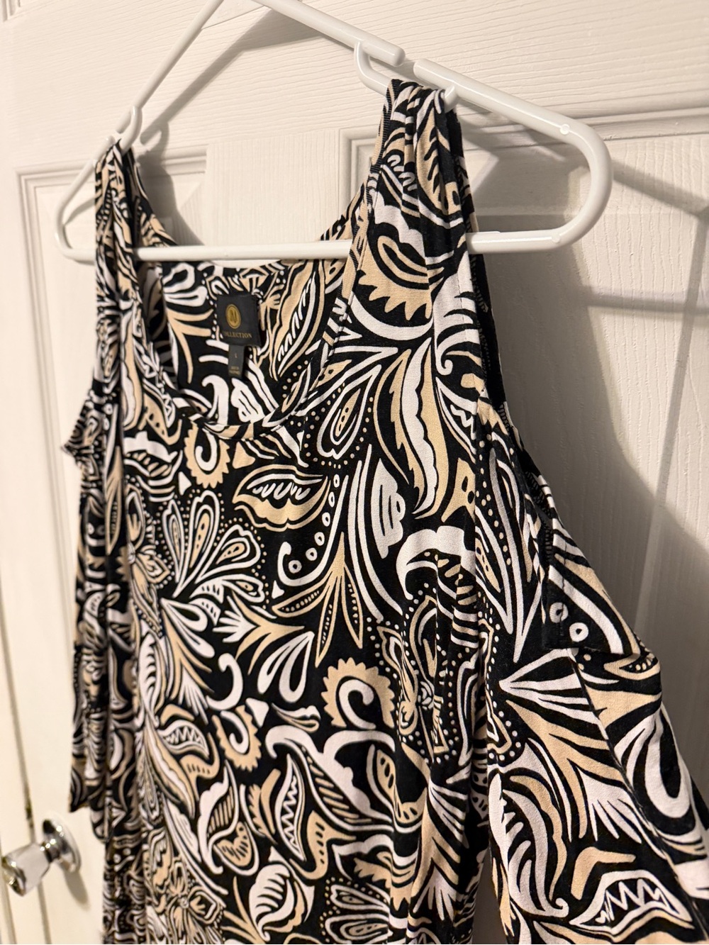 JM Collection Cold-Shoulder Tunic - Picture 4 of 8
